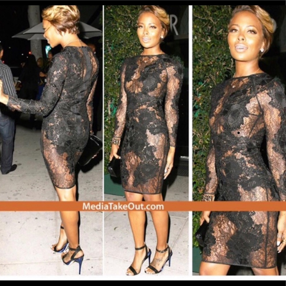 Lace Body Dress